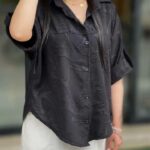 شومیز زنانه جنس کسمه